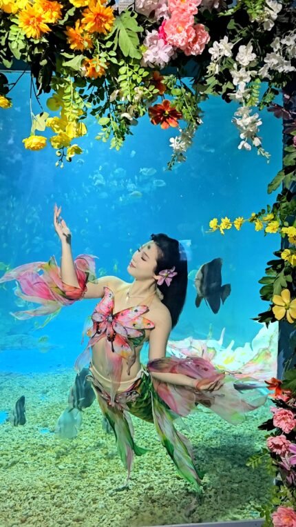 Original Elf-Style Mermaid Tail, Monet Elf Mermaid Tail - Mermaid Performance Costume