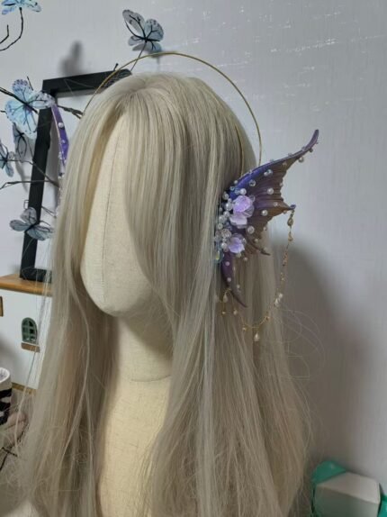 Original handcrafted silicone mermaid ear cuffs